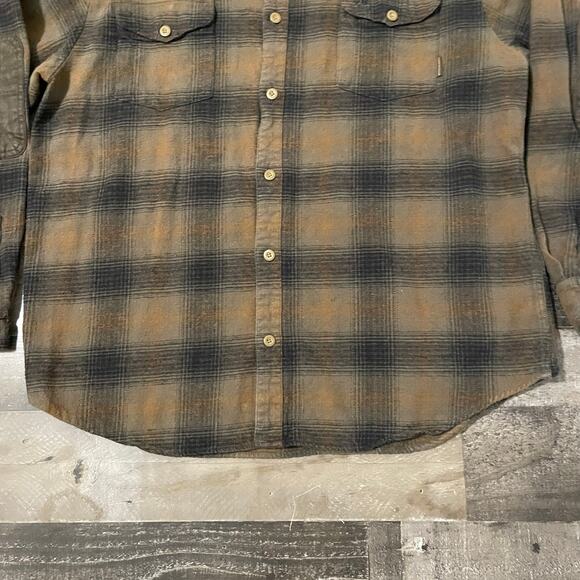 Legendary Whitetails Men’s Flannel Shacket Button Up Shirt 2XL Green Black Brown - Picture 9 of 17